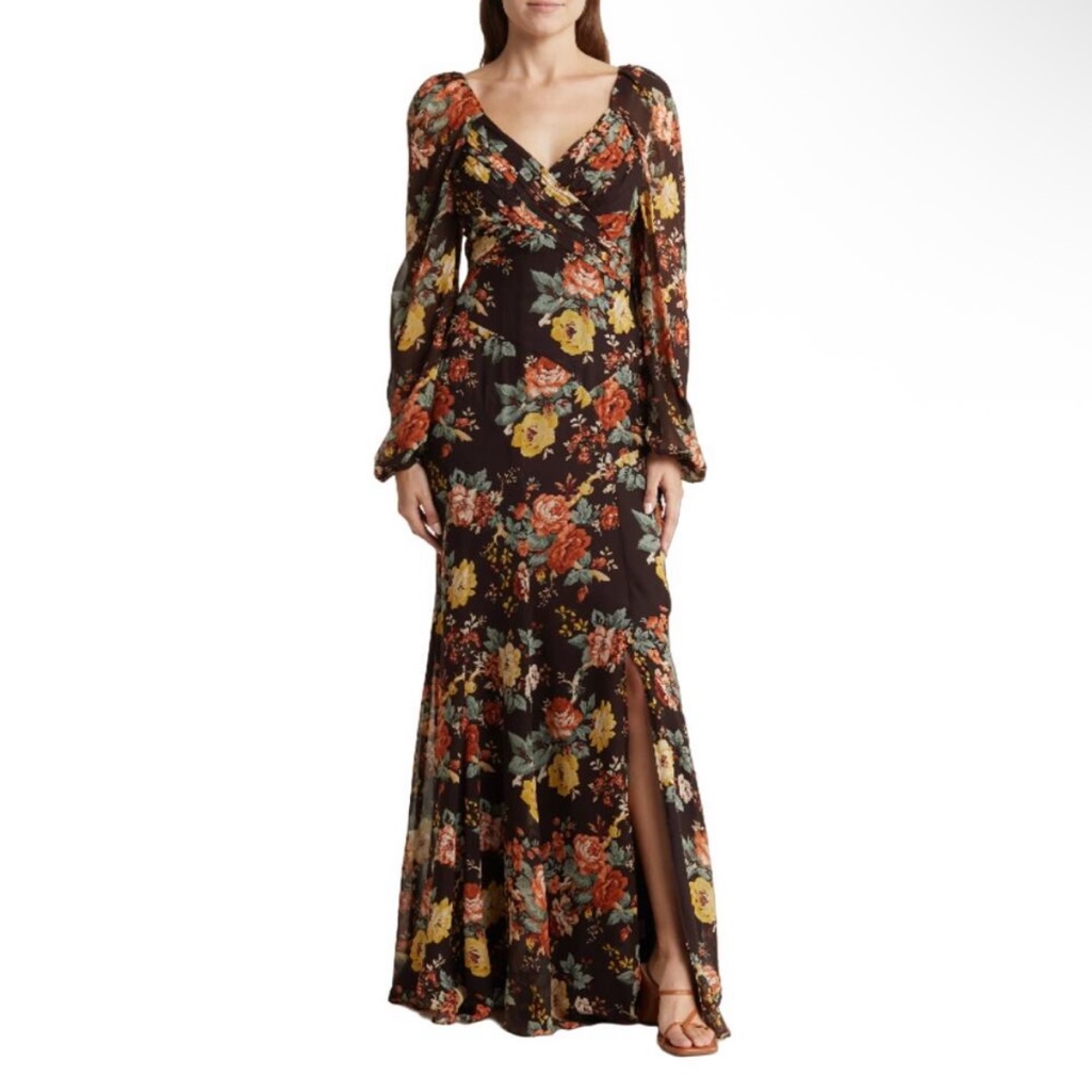 Veronica Beard Silk Maxi Dress
